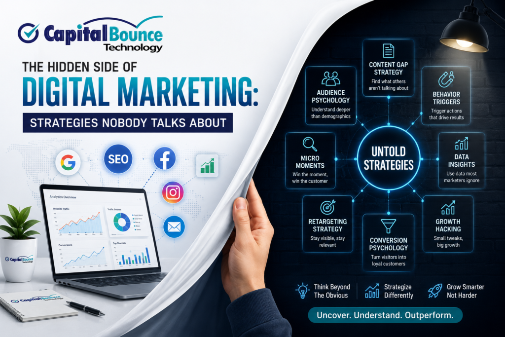 The Hidden Side of Digital Marketing: Strategies Nobody Talks About
