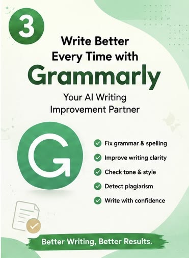 Grammarly AI tool for improving content writing and readability