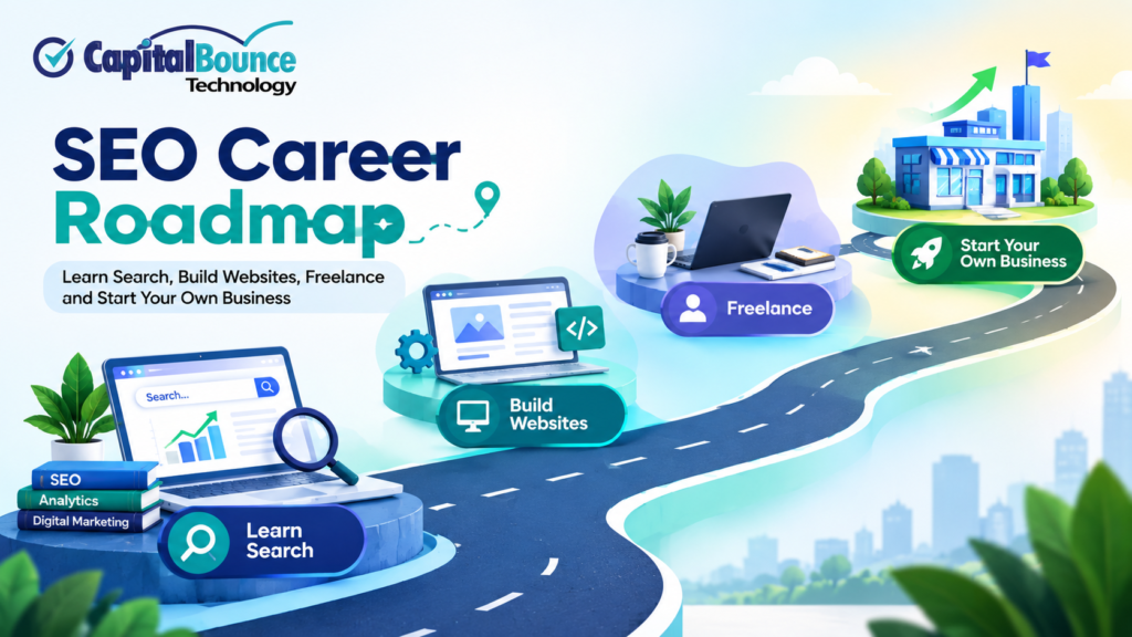 SEO Career Roadmap: Learn Search, Build Websites, Freelance & Start Your Own Business
